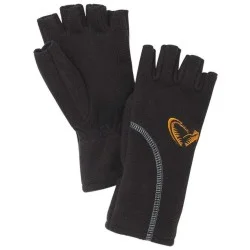 Rękawice Savage Gear Wind Pro Half Finger Black Oferta