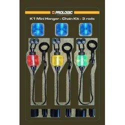 Zestaw sygnalizatorów Prologic K1 Hanger Chain Set 3 Rod (3szt.) Super okazja