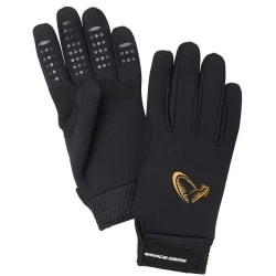 Popularny Rękawice Savage Gear Neoprene Stretch Glove Black