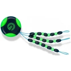 Okazja Stopery Saenger Gummistopper Black mit Perle (15szt.)