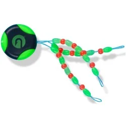 Darmowy zwrot Stopery Saenger Silikonstopper Fluo Green mit Perle (15szt.)