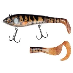 Wobler + ogon Abu Garcia Svartzonker McHybrid 20cm/100g, Burbot Motoroil Premium
