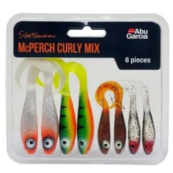 Zestaw przynęt gumowych Abu Garcia Svartzonker McPerch Curly Mix (8szt.) Zamów dziś