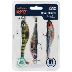 Oferta limitowana Zestaw przynęt gumowych Abu Garcia Svartzonker McPrey Prerigged Real Series 12cm (3szt.)