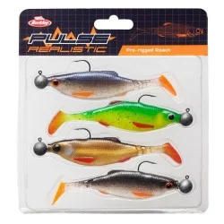 Zestaw przynęt gumowych Berkley Pulse Realistic Roach Prerigged (4szt.) Bezpieczne zakupy