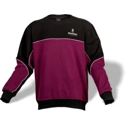 Nowość Bluza Browning Sweat Shirt czarno/bordowa