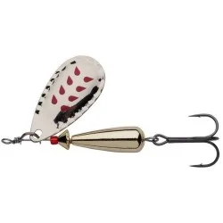 Ograniczona ilość Błystka Abu Garcia Droppen Spinner LF, Silver/Red Marks