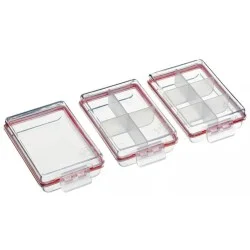 Zestaw pudełek Plano Waterproof Terminal Tackle Accessory 3-Pack Wyjątkowa oferta