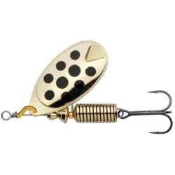 Błystka Abu Garcia Fast Attack Spinners LF, Gold/Black Dot Do wyczerpania zapasów