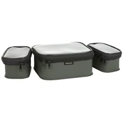 Wyprzedaż Zestaw toreb Daiwa IS Eva Small Accessory Pouch Set