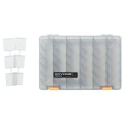 Pudełko na przynęty Savage Gear Lurebox Smoke 5A Premium